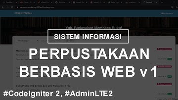 Sistem Informasi Perpustakaan Berbasis Web v1