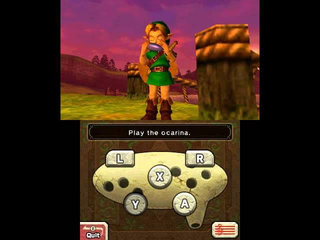 Zelda Wind Waker in Ocarina of Time Real N64 Outset Island 