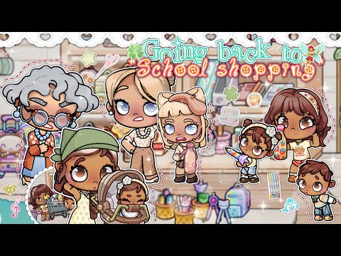 Going *back to school shopping* ⋮ ⌗ ┆🍈🛒🧚‍♀️|| *with voice* || avatar world