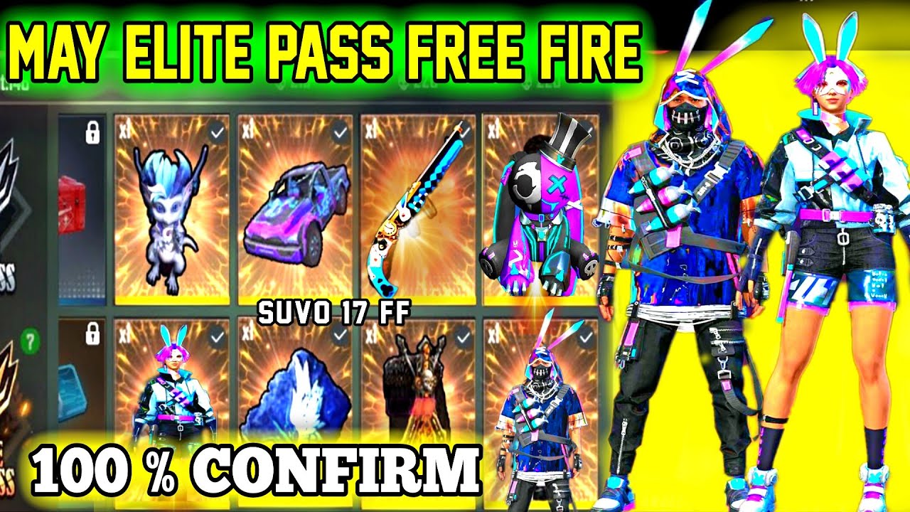 May Elite Pass Free Fire 2021 | Season 36 Elite Pass Full Review | May Elite Pass Free Fire |