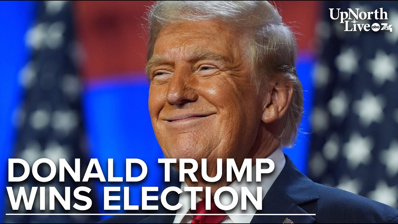 Donald Trump elected 47th president of the United States - YouTube