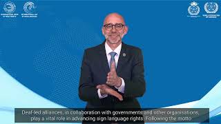 International Week of Deaf People 2025   Monday 22 September 2025