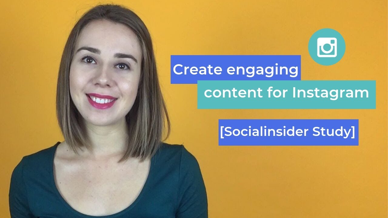 Create Engaging Content For Instagram | Instagram Study - YouTube