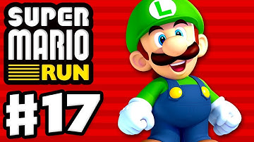 Super Mario Run - Gameplay Walkthrough Part 17 - World 5 All Black Coins! Toad Rally! (iOS)