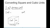 How To Convert Cubic Centimeters To Cubic Meters Cm 3 To M 3 Volume Youtube