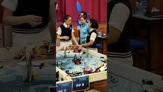 Trouble shooting, problem solving & teamworking in action #lego #firstlegoleague #stem #spike #robot