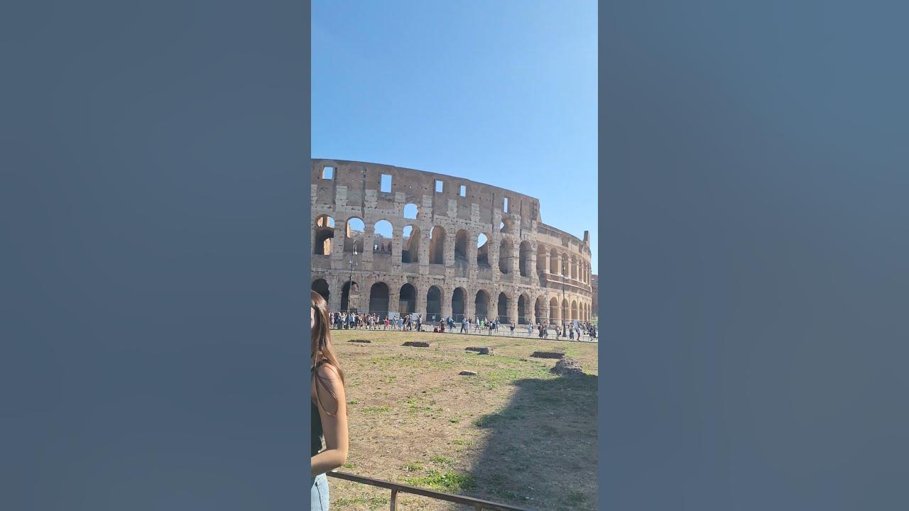 Outside Coliseum Outside Coliseum
