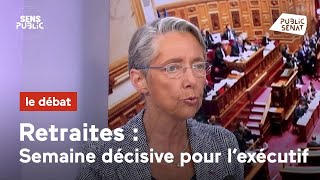 Retraites : semaine décisive pour l'exécutif