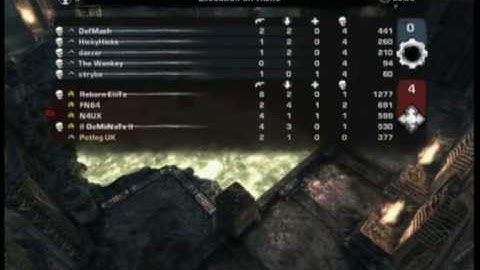 XGL vs CG - 09/12/2008 - Gears of War 2 - Execution - Map 4: Ruins