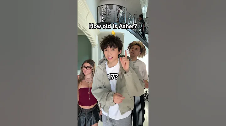 How Old Is Asher? #asher #shorts