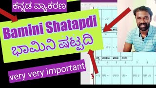 SSLC | Bamini shatpadi | ಭಾಮಿನಿ ಷಟ್ಪದಿ | ಕನ್ನಡದ ವ್ಯಾಕರಣಾಂಶ | useful videos in Kannada