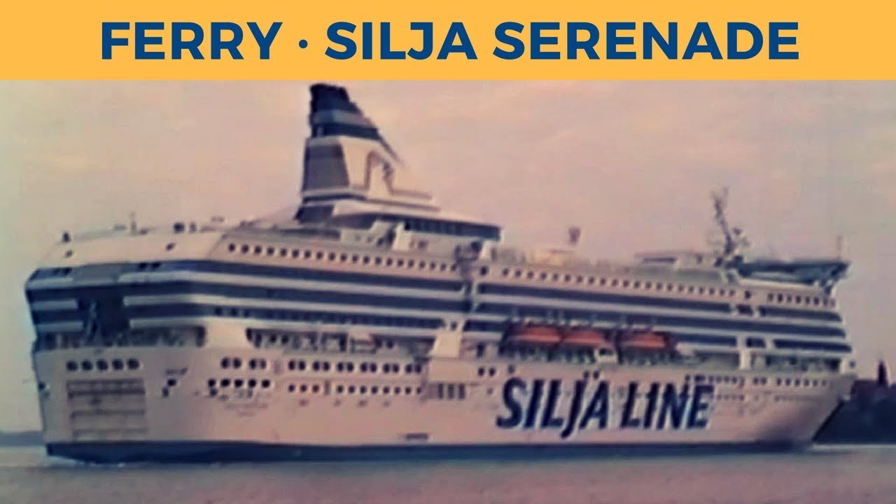Classic Ferry Video 1998 - ferry SILJA SERENADE in Helsinki (Silja Line)