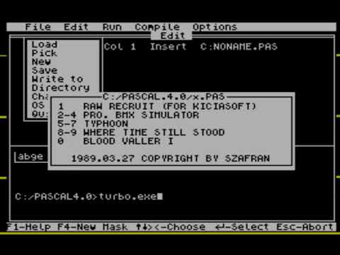 Turbo Pascal (ZX Spectrum) - YouTube
