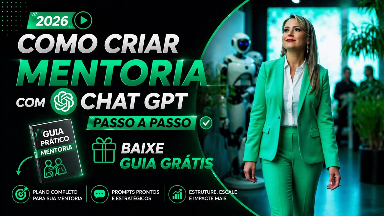 2026 - Como Criar Mentoria com Chat GPT - Passo a Passo - BAIXE GUIA ...