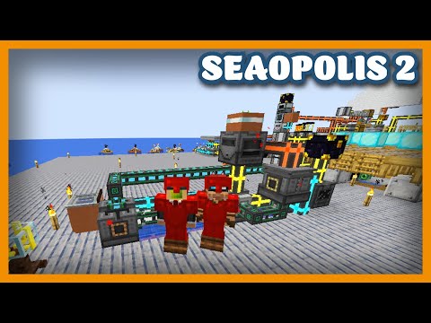 Seaopolis 2 | Making HDPE Sheets Is Totally Easy! w/@MischiefofMice| E27 | 1.19.2 Modpack @ectorvynk