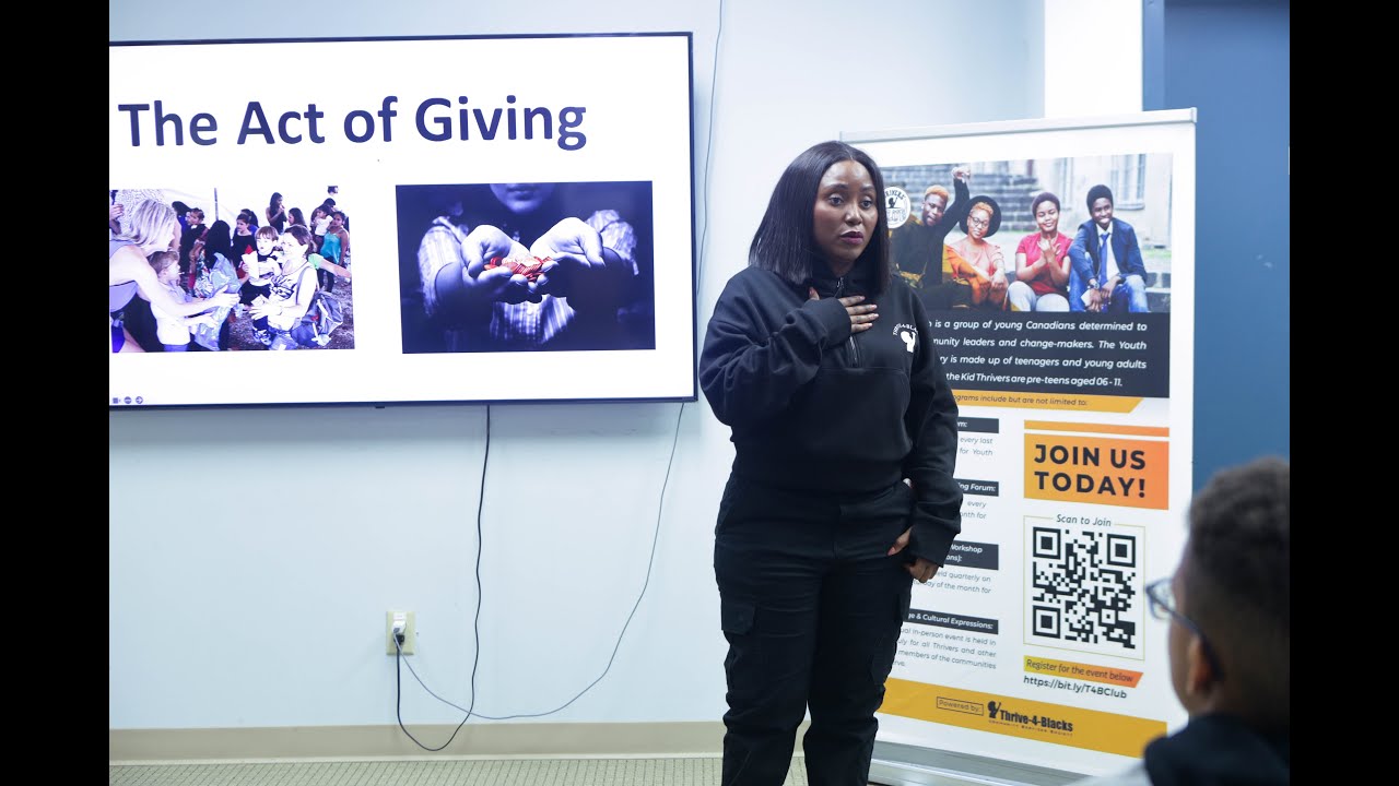 The Act of Giving: Thrive-4-Blacks Community Service Drive 2025