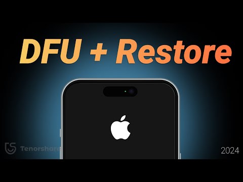 How to Put Any iPhone into DFU mode & Restore? Easy! -  2024 iPhone DFU Mode Tool
