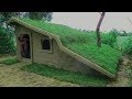 Build Roof Grass House ( Using Mud & Grass)