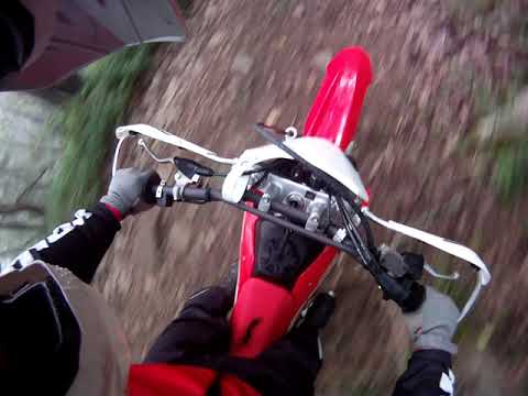 CRF250F and YZ250F River road ride. - YouTube