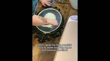 Prepping a Tarot Card Mosaic for Grout | Mosaic Art Tutorial