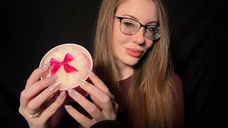 ASMR that’s soft hand movements and touching 🩷 screenshot 4