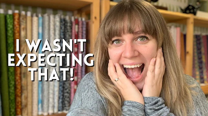 SURPRISE FABRIC DELIVERY UNBOXING: Quilt Fabric Haul and unboxing.