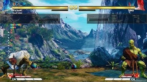 Oro V Trigger 2 544 Damage Mid Stage Tengu Stone into Super PS4 SFV CE Season 5