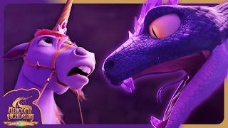 Unicorn VS Magic Grim Snake! Unicorn Academy: Secrets Revealed | Magical Cartoons for Kids