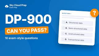 Microsoft Azure data fundamentals DP-900 practice questions