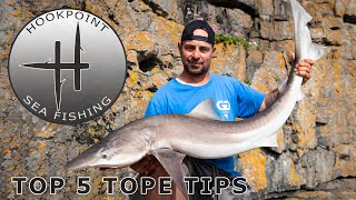 Top 5 Tips for Catching Tope From the Shore with Gareth Griffiths (GG) - Shore Tope Fishing in Wales