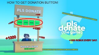 HOW TO SET UP DONATION STAND IN PLS DONATE ROBLOX GAME, UPLOAD SHIRTS FOR  FREE