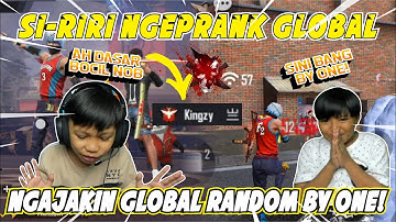 SIRIRI NGEPRANK GLOBAL NGAJAKIN BY ONE! MASTER KOK NGENDOK! DI KASIH 0-7 DONG MASTERNYA WAKAKA