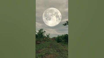 Big big moon 😱🌕 #moon