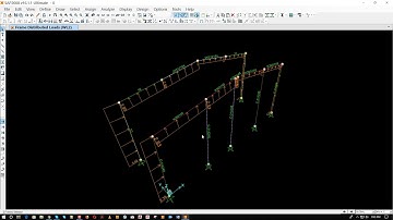 how to design sap2000 of steel structural building 01