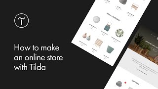 How to Make an Online Store with Tilda