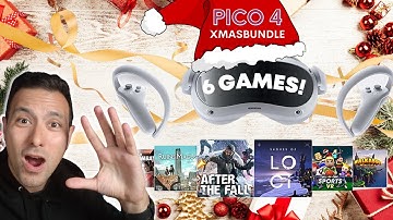 INCREDIBLE PICO 4 XMAS BUNDLE - 6 FREE GAMES ! Finally Get Into VR This XMAS!