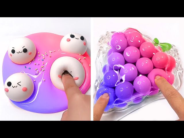 1 Hour Oddly Satisfying Slime ASMR No Music Videos - Relaxing Slime 2022 class=