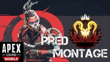 FIGHT BACK |PREDATOR MONTAGE | APEX LEGEND MOBILE |BEST MONTAGE EVER | LOBBY DOMINATION | 60 FPS IOS