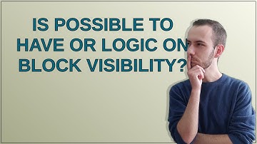 Drupal: Is possible to have OR logic on block visibility?