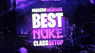 BEST NUKE CLASS SETUP in MODERN WARFARE - BEST KILO 141 CLASS SETUP (MW BEST NUKE CLASS)