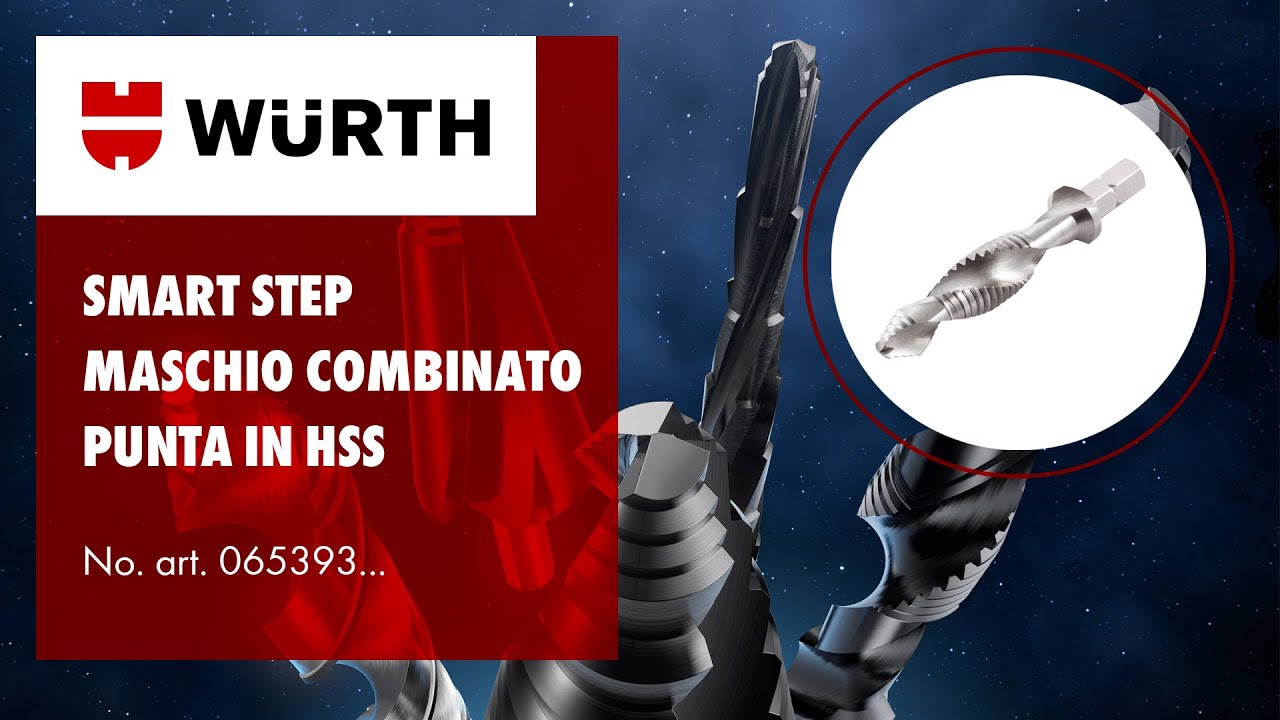 SMART STEP maschio combinato Punta in HSS
