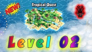 Bomber Friends - Tropical Quest - Level 02 ✅ screenshot 5