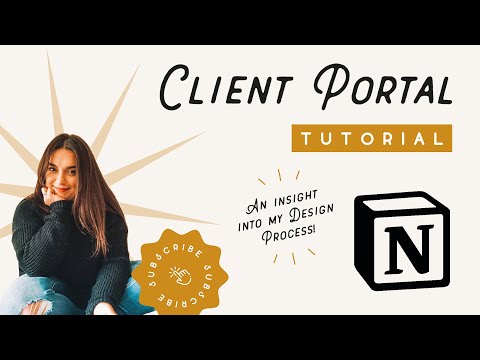 Client Portal Tutorial using Notion