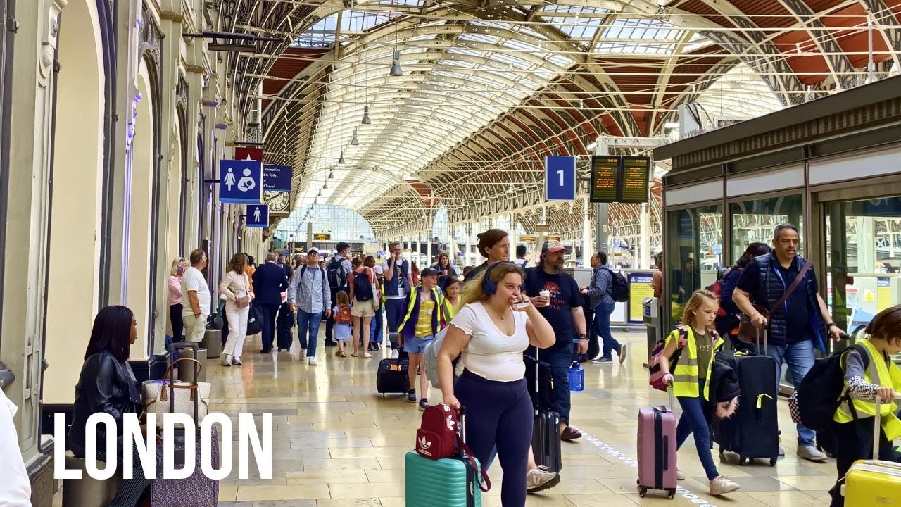 Most Expensive Streets of London | Lancaster Gate, Paddington | London Walk 4K