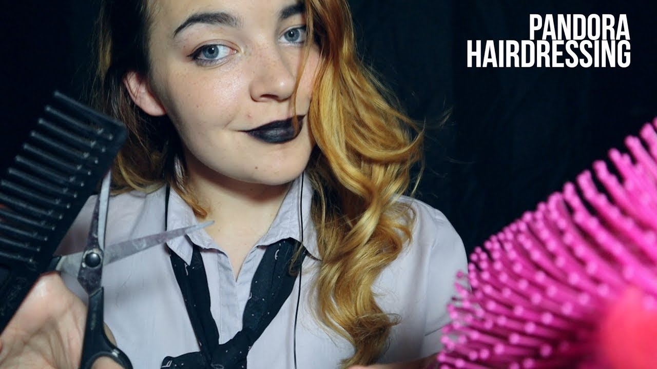 ASMR Pandora Hairdressing Loud Bubbly Scalp Massage [Binaural] YouTube