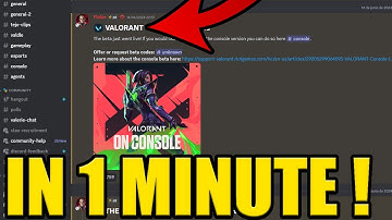 HOW to JOIN VALORANT DISCORD SERVER ✅PC & MOBILE✅