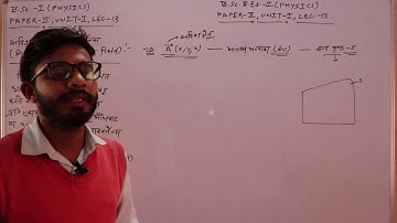 Lect-13 #B.Sc.-Ist Paper-IInd Unit- 1,B.Sc.B.Ed.-Ist Paper-IInd Unit- 1, #Physics Scalar and Vector