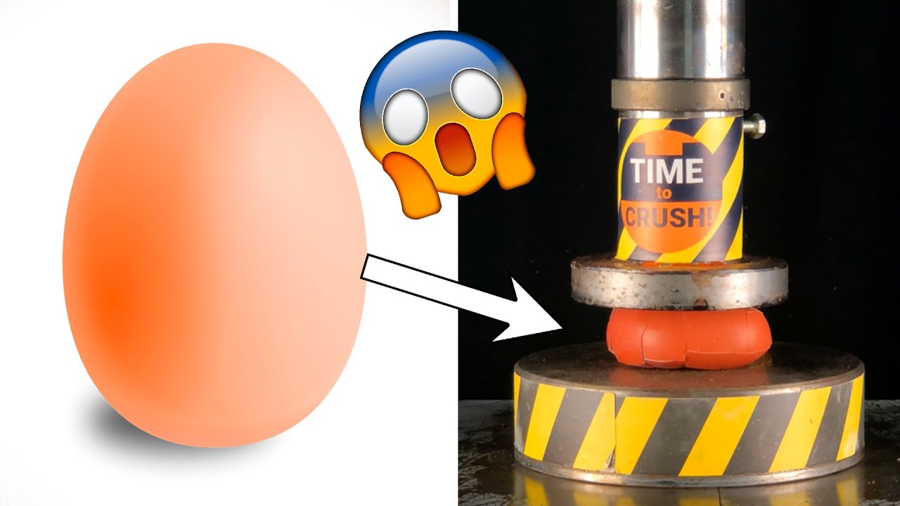 Egg VS Hydraulic Press YouTube