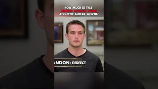 How much is this master museum series acoustic guitar worth #pawnshop #pawnstars #pawn #fyp #history