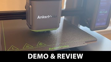 DEMO and REVIEW of the AnkerMake M5 - Fast 3D Printer